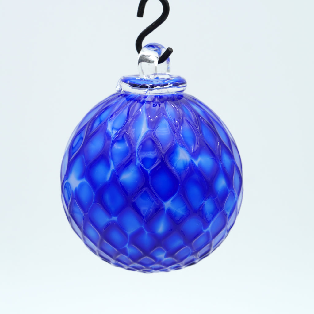 Boule de noël en verre soufflé