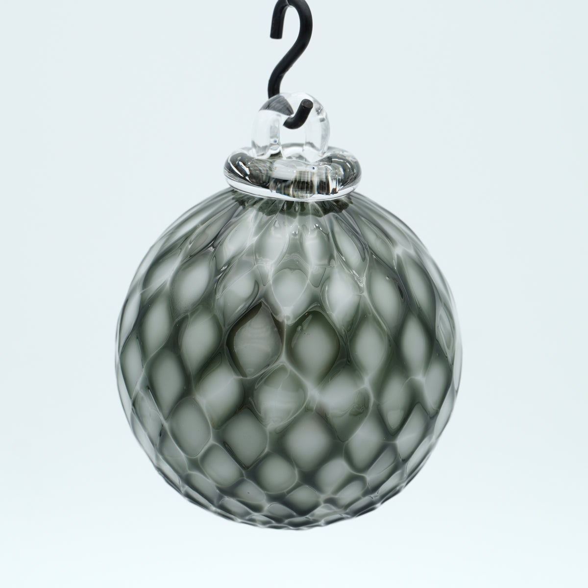 Boule de noël en verre soufflé
