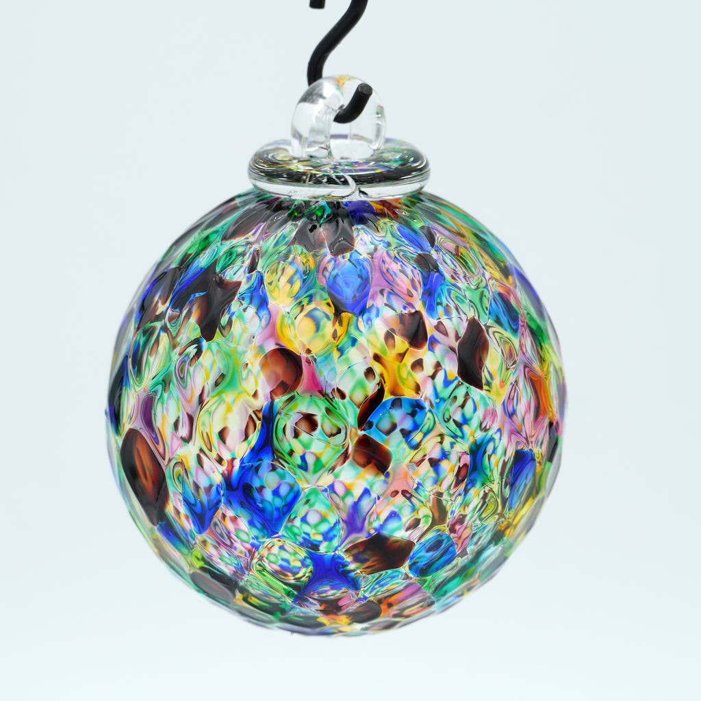 Boule de noël en verre soufflé