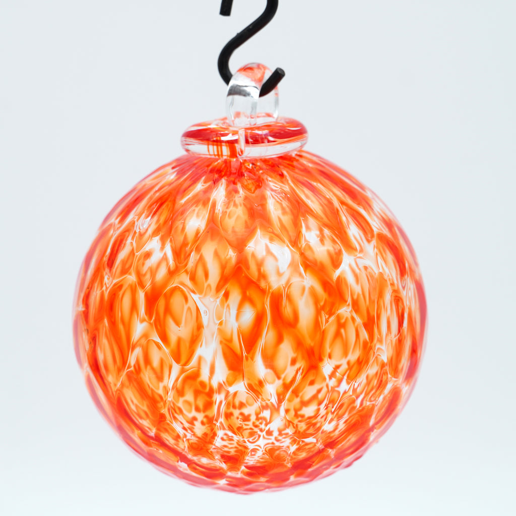 Boule de noël en verre soufflé