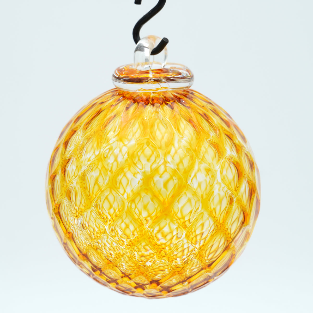 Boule de noël en verre soufflé