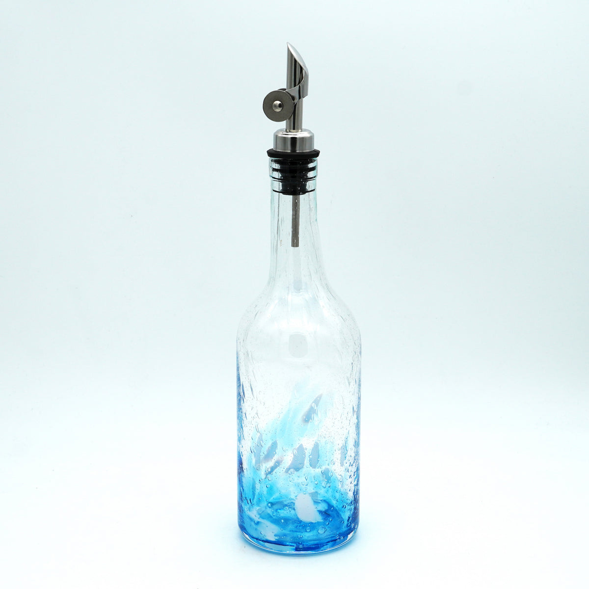 Huilier / Vinaigrier en verre soufflé