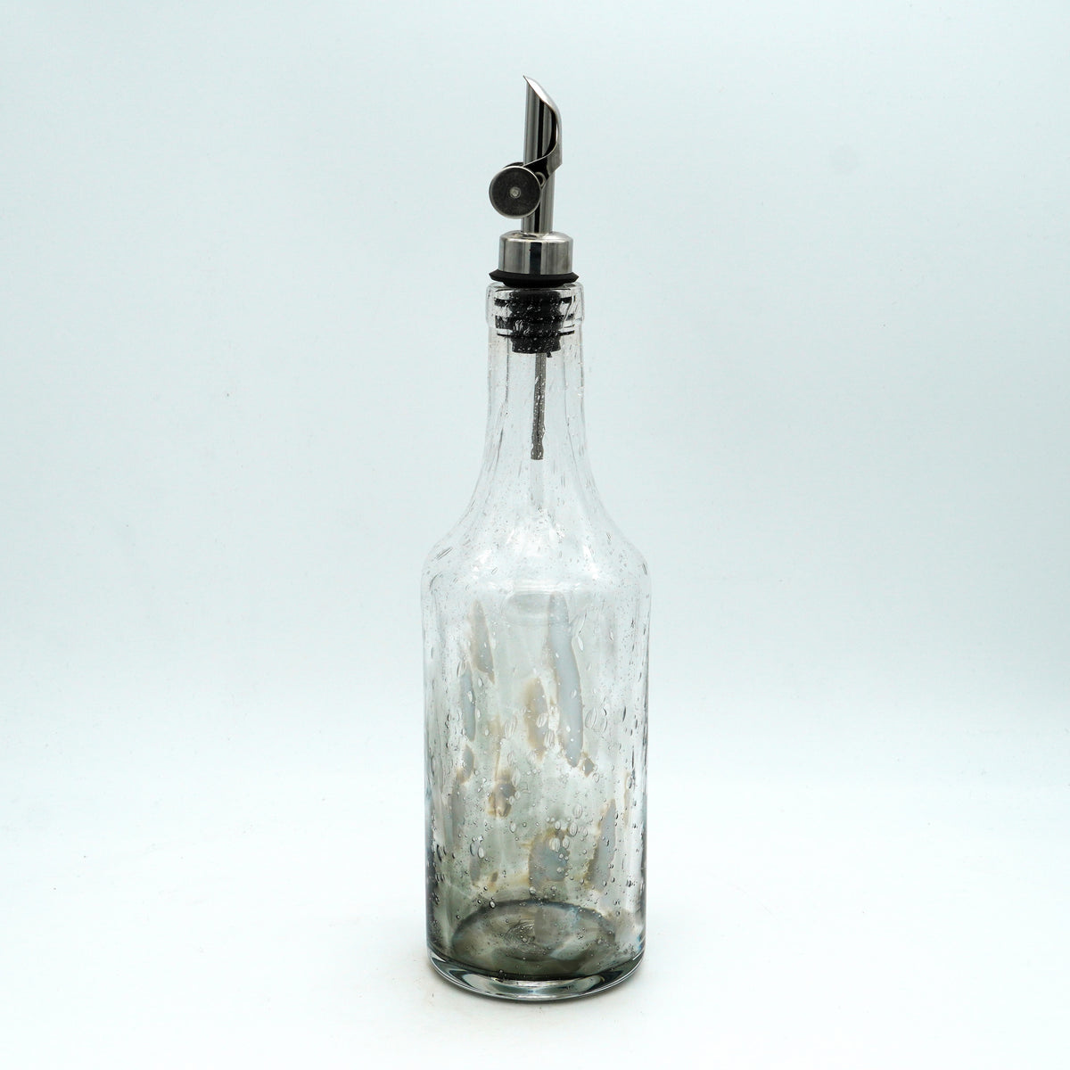 Huilier / Vinaigrier en verre soufflé