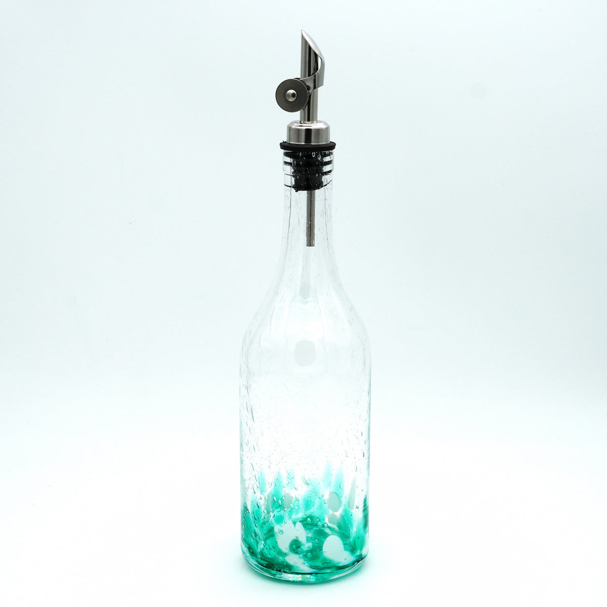 Huilier / Vinaigrier en verre soufflé
