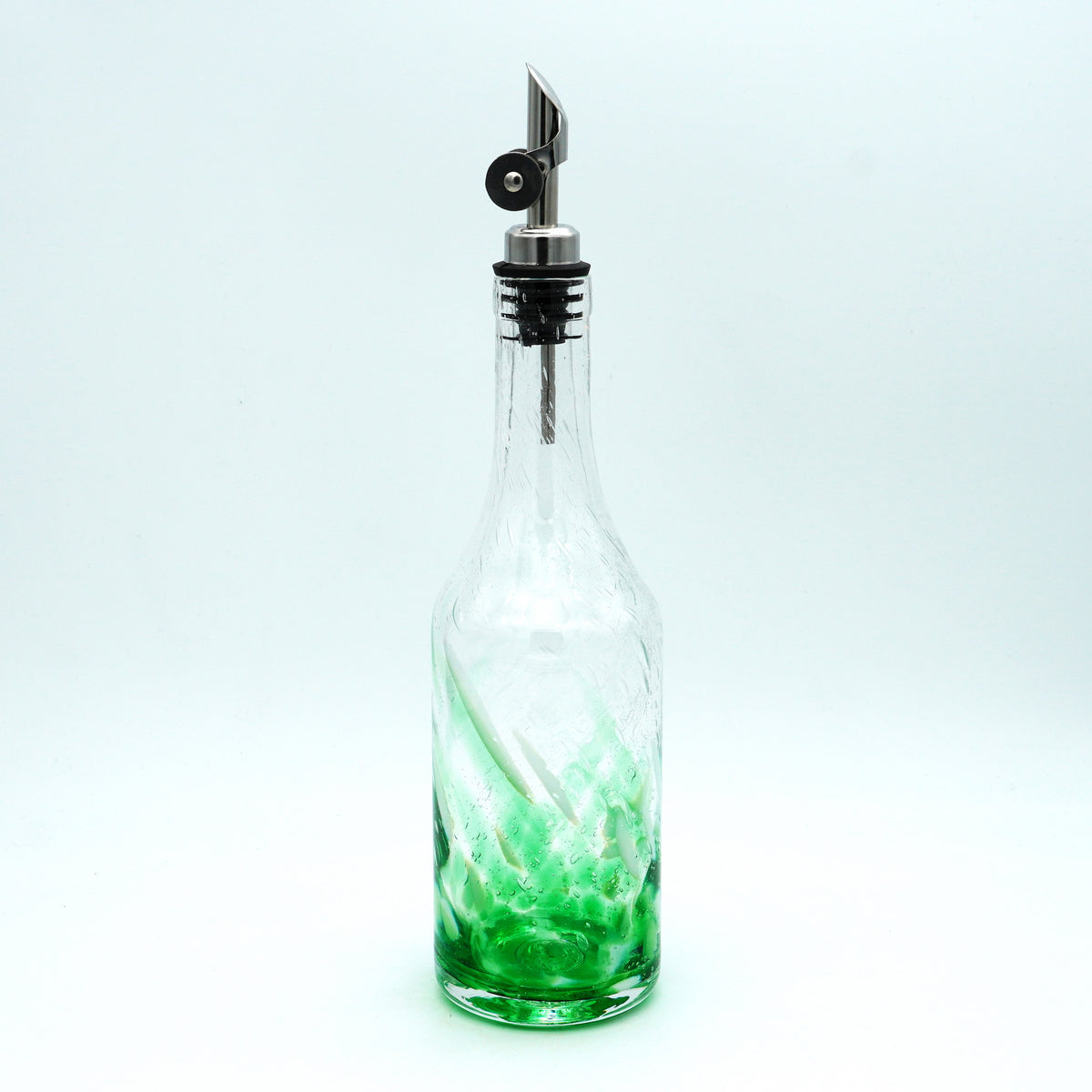Huilier / Vinaigrier en verre soufflé