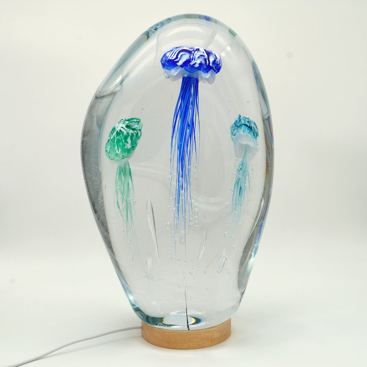 Méduses bleues (pièce unique, un seul exemplaire)