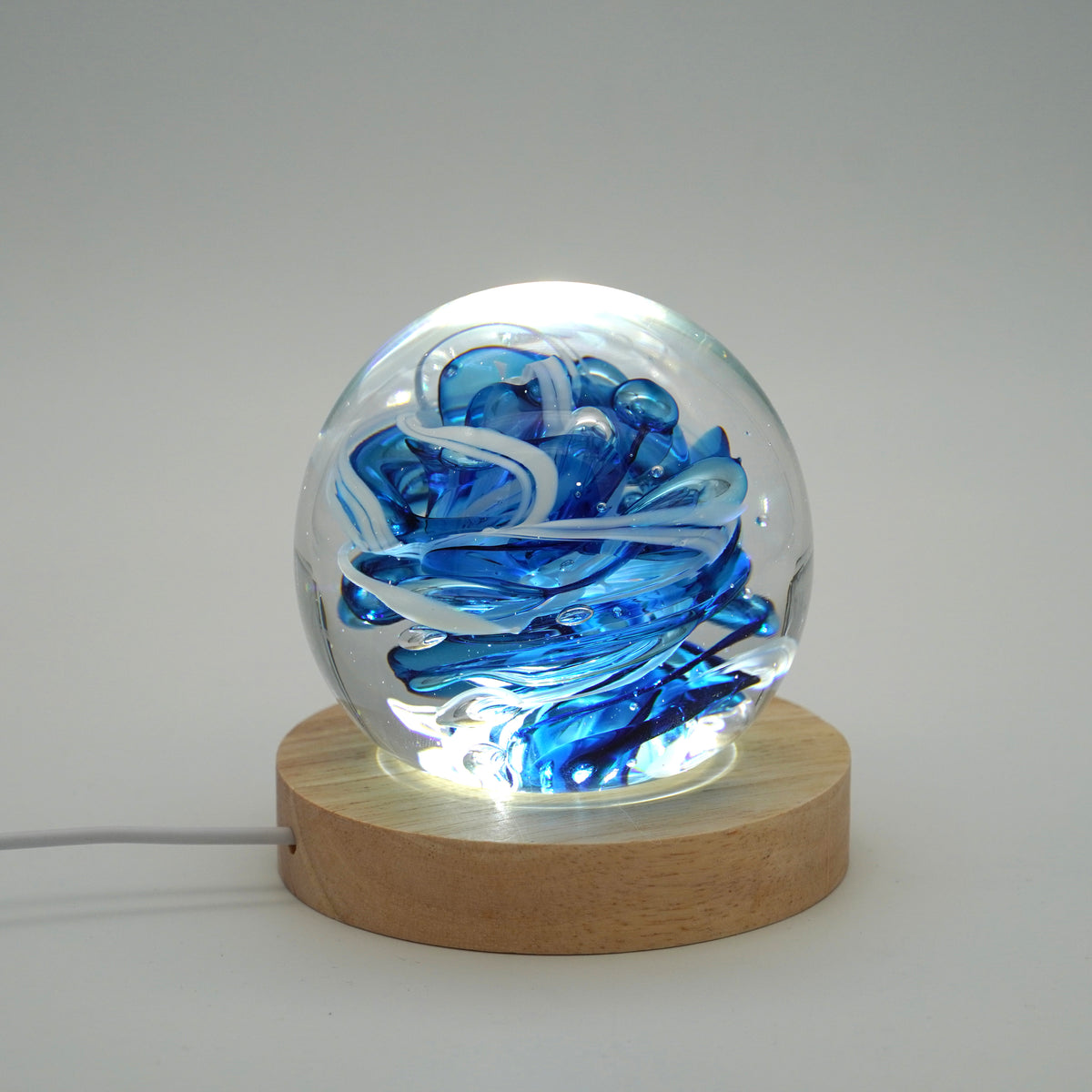 Presse papier en verre