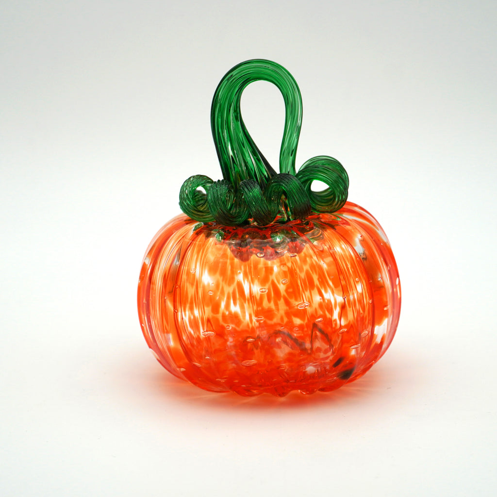 Citrouille en verre soufflé