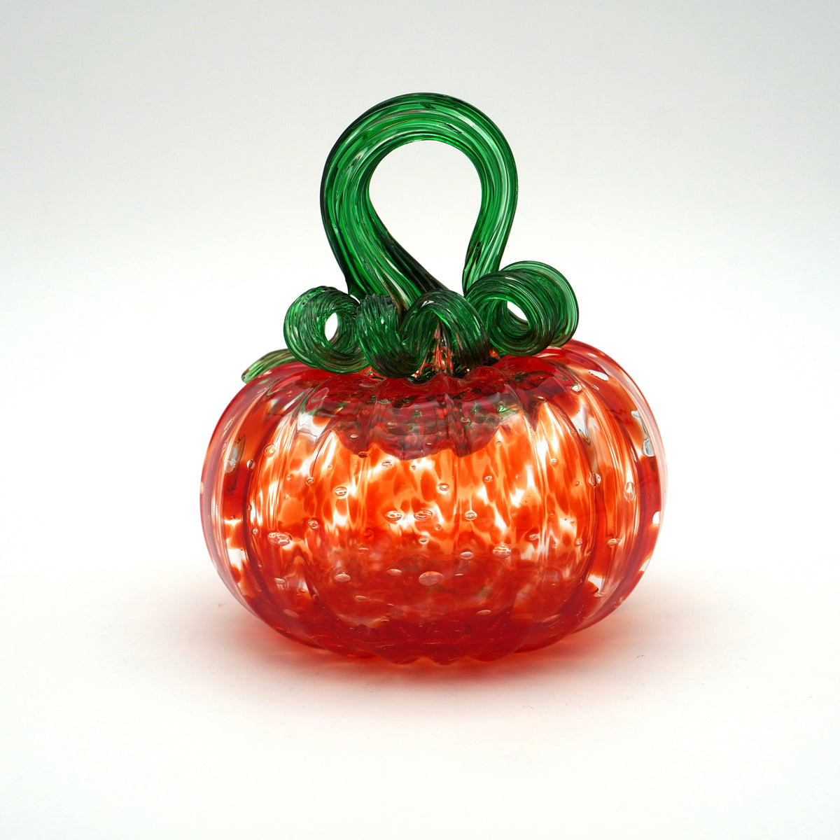 Citrouille en verre soufflé