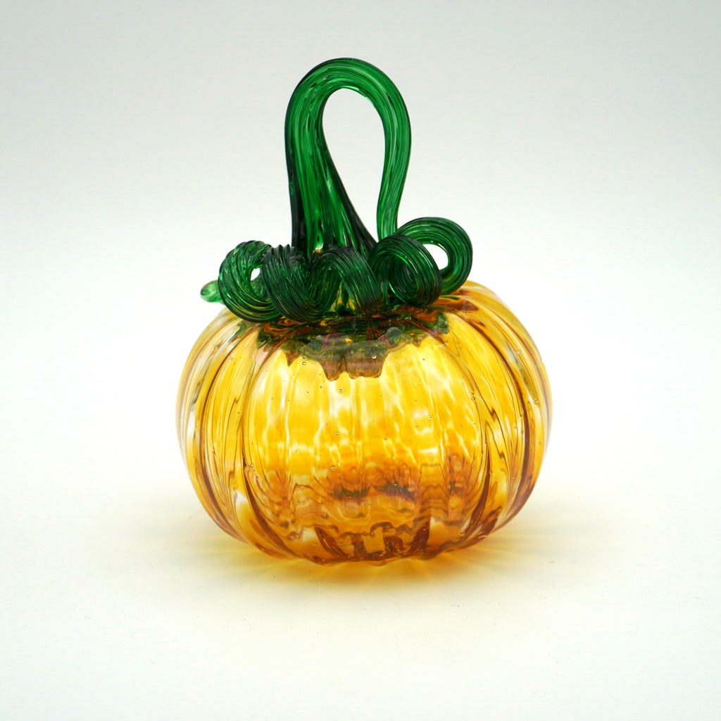 Citrouille en verre soufflé