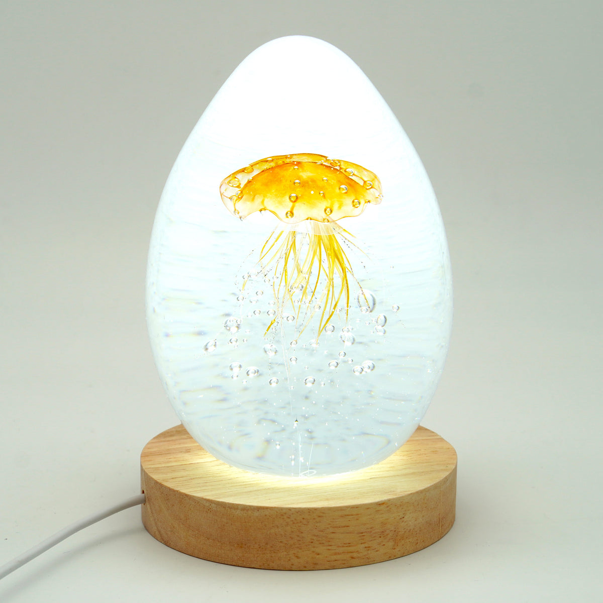 Méduse à fond blanc (déclinable en 11 couleurs)